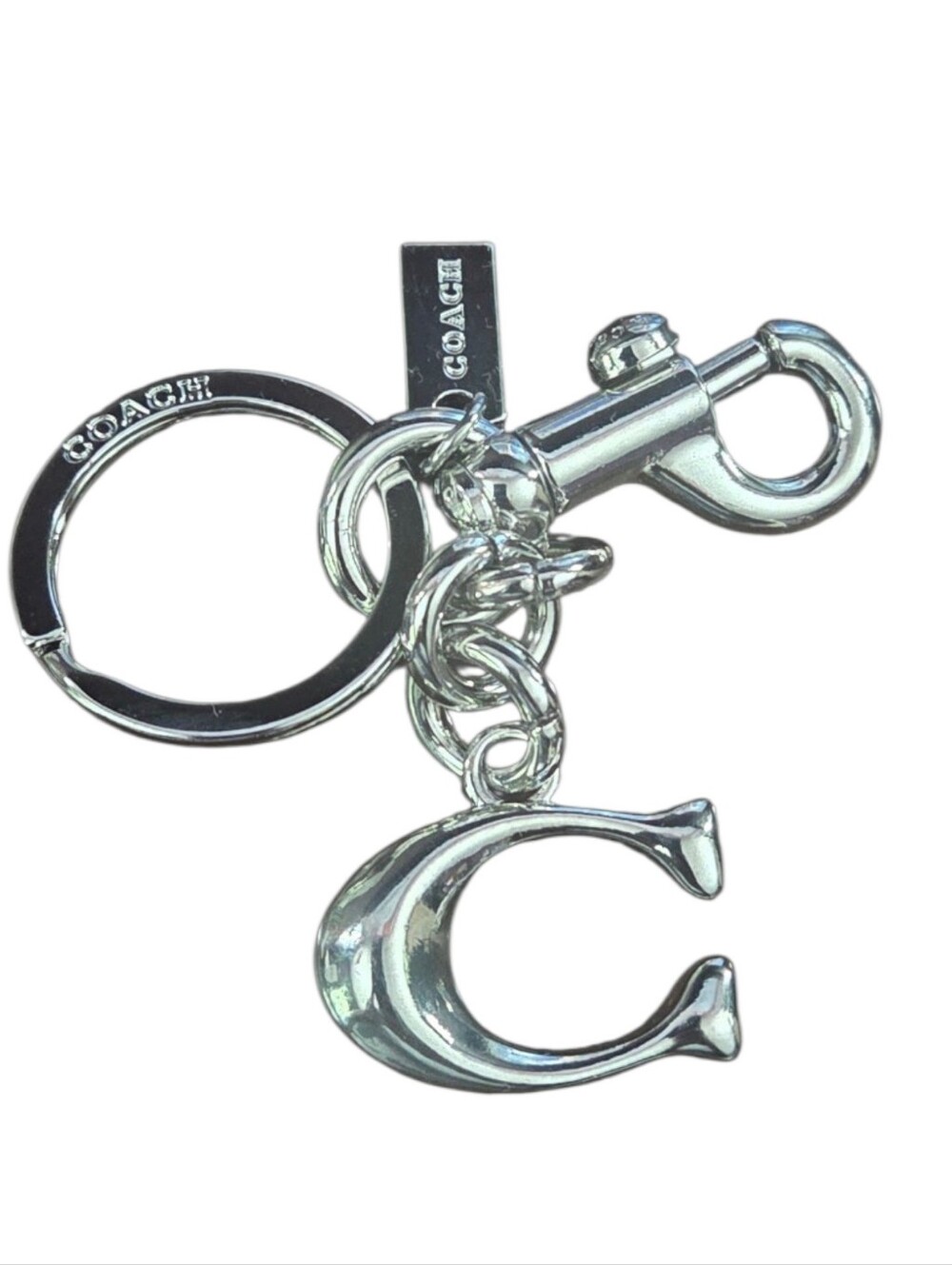 COACH Signature "C" Bag Charm